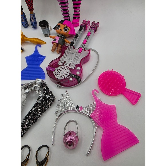 LOL Surprise OMG Remix Rock  Fashion Dolls Set Accessories Instruments LOT / TT - Picture 5 of 16